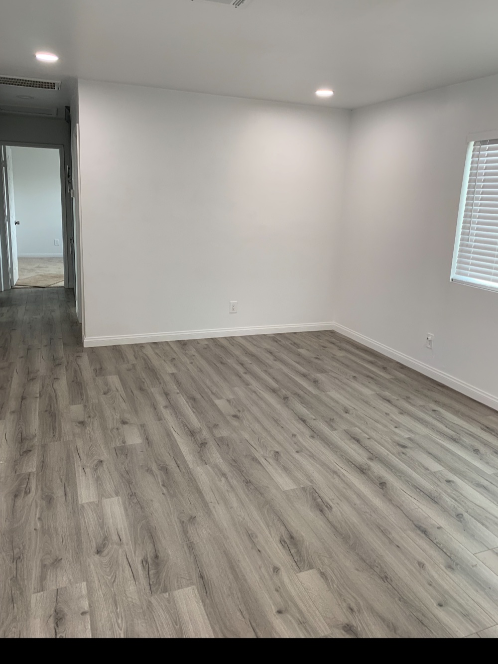 Finished interior living space