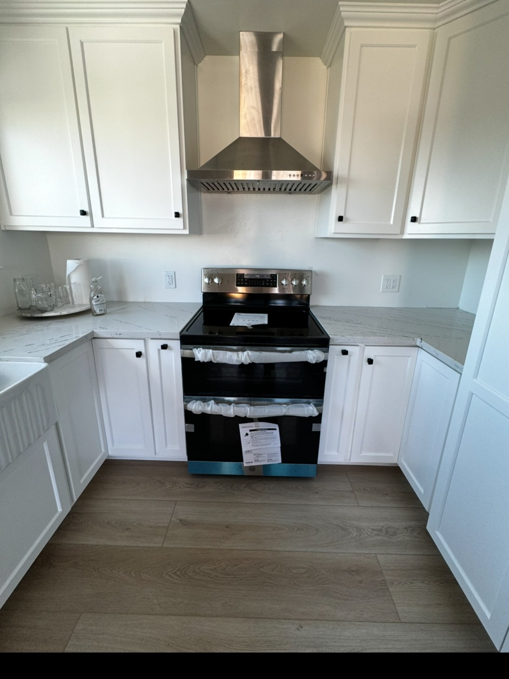 Kitchen Renovation: Range and cabinetry